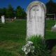 Louis Hucke's gravestone, St. John Cemetery, Smithton Illinois