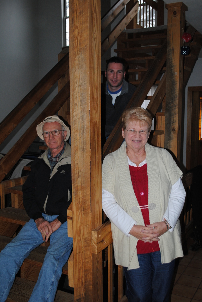Bob, Sue and Jon Hucke, 2011
