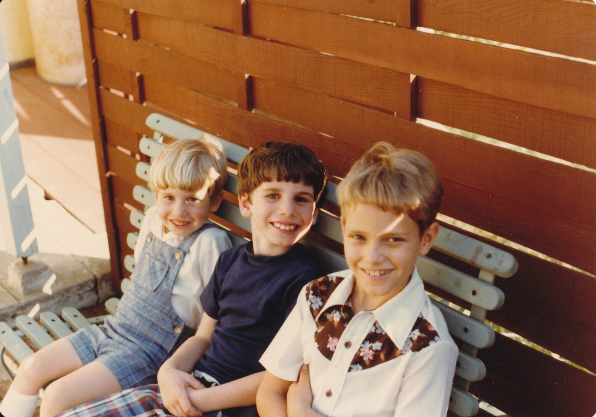 Steve, Matt, and Alan Hucke, 1979