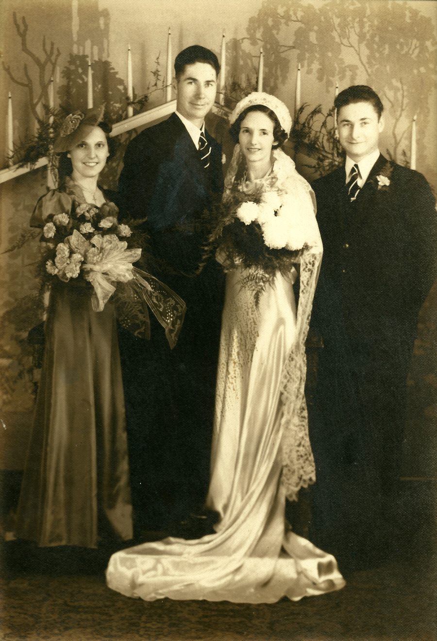 Wedding of Albert Hucke and Marie Rosso, 18 October 1939