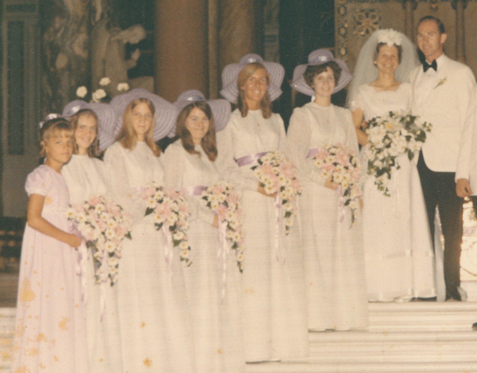 Wedding of Robert A. Hucke and Susan C. Riess, 1971
