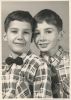 Bert and Bob Hucke, about 1952