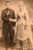 John Jacobi and Mary Kate Vogt, wedding photo, ca. 1880