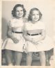 Susan Riess and Carol Riess, about 1952